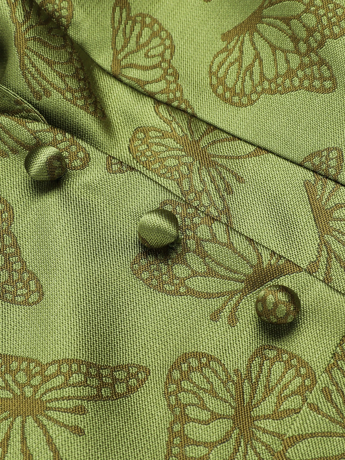 Green 1950s Off-Shoulder Vintage Dress 7 Green 1950s Off-Shoulder Vintage Dress - Image 7