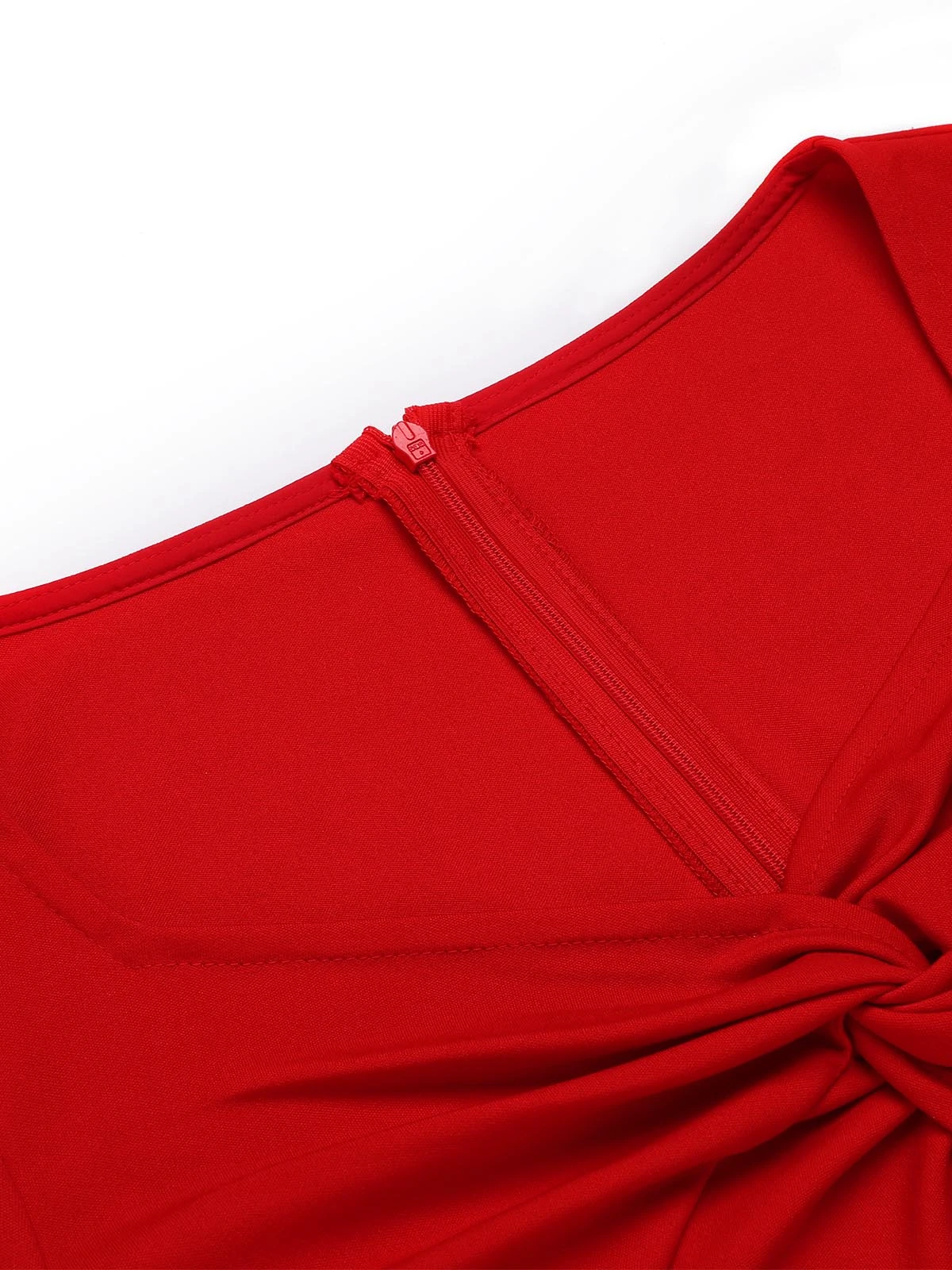 Red 1960s Cherry Vintage Pencil Dress 5 Red 1960s Cherry Vintage Pencil Dress - Image 5