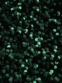 Green 1960s Sequins Off-Shoulder Pencil Dress 11 Green 1960s Sequins Off-Shoulder Pencil Dress -Candi Clothing Shop SCV021325 5