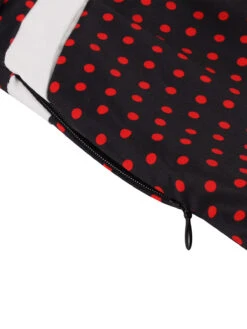 1950s Polka Dots Heart Collar Dress 14 1950s Polka Dots Heart Collar Dress -Candi Clothing Shop SCV021501 B 5