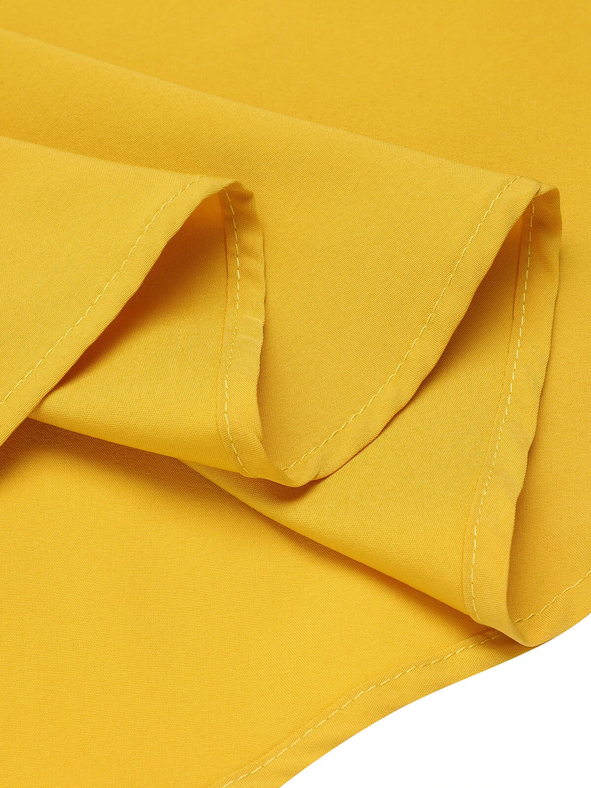 Yellow & White 1940s Buttons Patchwork Dress 7 Yellow & White 1940s Buttons Patchwork Dress - Image 7