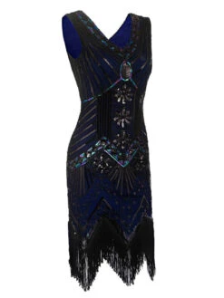 [US Warehouse] Blue 1920s Sequined Flapper Dress -Candi Clothing Shop SVH034316 BL 2 365039a9 fe68 4c0d 976e 3b129c0e4eaf