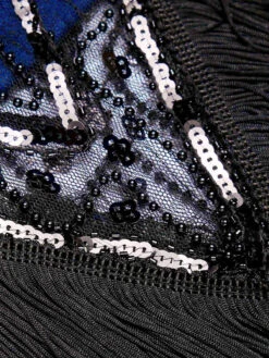 Plus Size 1920s Sequined Dress 29 Plus Size 1920s Sequined Dress -Candi Clothing Shop SVH034316 BL 7