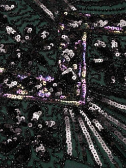 Plus Size 1920s Sequined Dress 30 Plus Size 1920s Sequined Dress -Candi Clothing Shop SVH034316 DG 5