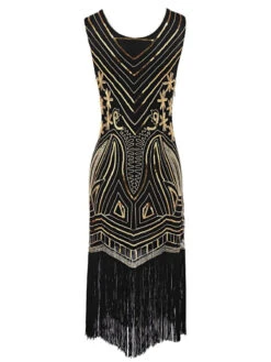 [US Warehouse] 1920s Sequined Fringe Flapper Dress -Candi Clothing Shop SVH034324 B 3 dresslink d0215ca5 3270 4de1 a5d4 678e5b82ad9b