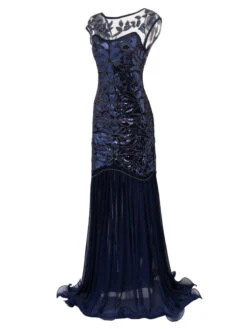 [US Warehouse] Black 1920s Sequin Maxi Flapper Dress -Candi Clothing Shop SVV031525 BL 2 733afff3 0c83 4202 928e 87c897553d0d