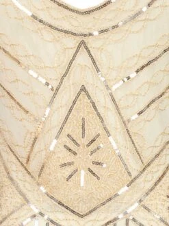 [US Warehouse] Apricot 1920s Beaded SequinFlapper Dress -Candi Clothing Shop SVV031857 BE 3