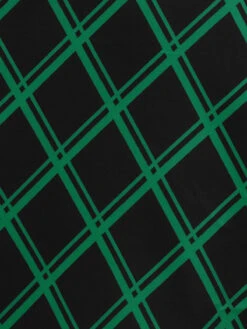 Green 1950s Plaid Belted Swing Dress 14 Green 1950s Plaid Belted Swing Dress -Candi Clothing Shop SVV031896 B 6