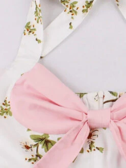 1950s Halter Floral Swing Dress 6 1950s Halter Floral Swing Dress -Candi Clothing Shop SVV031968 PP 3