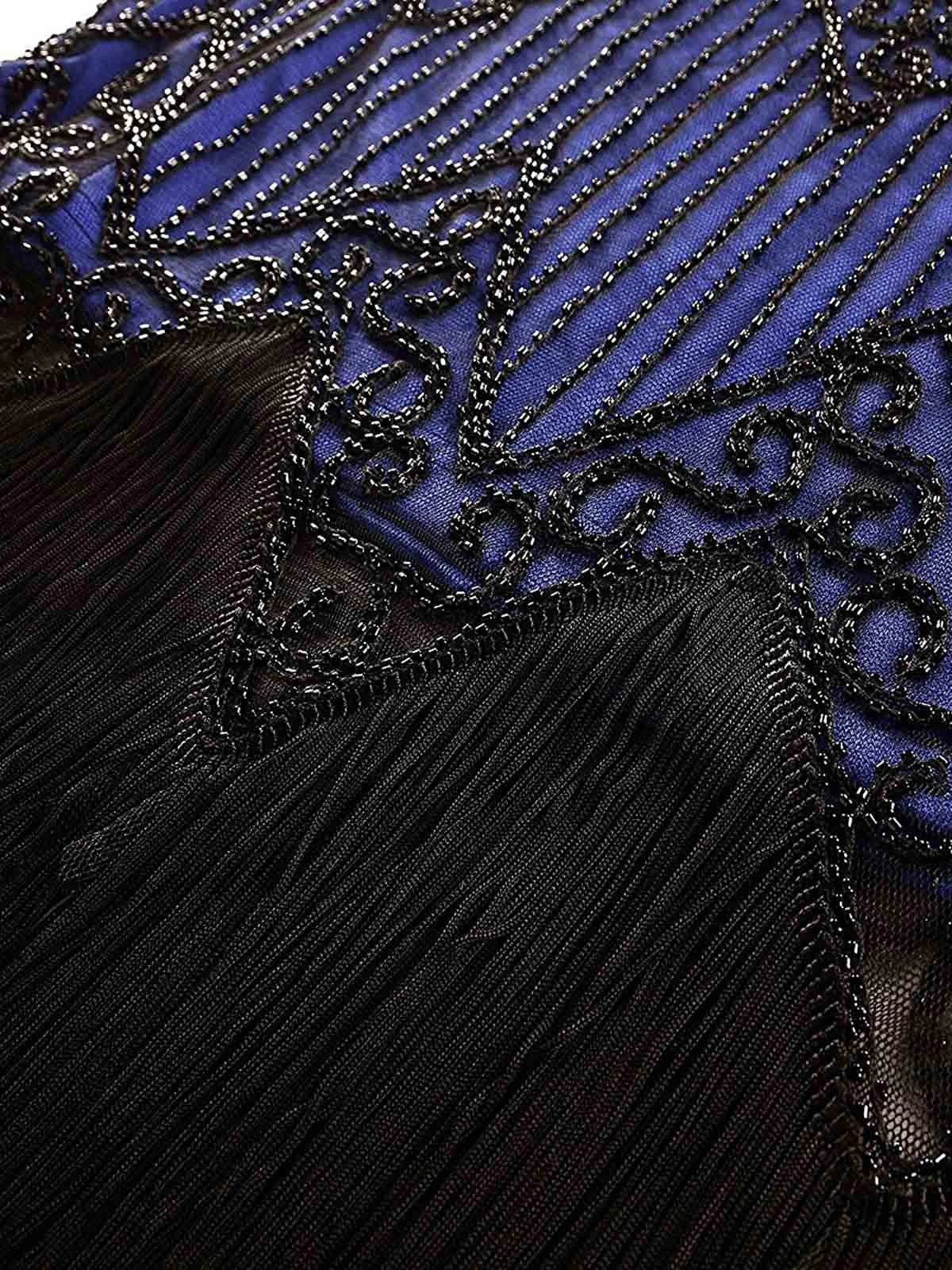 1920s Sequin Art Deco Flapper Dress 9 1920s Sequin Art Deco Flapper Dress - Image 9