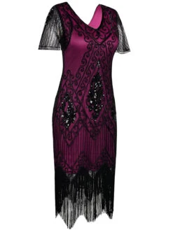 [US Warehouse] 1920s Sequin Art Deco Flapper Dress -Candi Clothing Shop SVV032064 RR 2 c5753845 c75d 40d4 b04b d309f4163a18