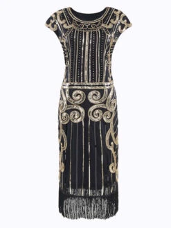 [US Warehouse] Black 1920s Sequined Flapper Dress -Candi Clothing Shop ia 100000002204 fc6d49a6 986f 4a97 863b 92cd0ee60e01